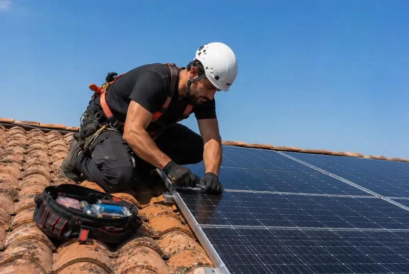 Maintenance et monitoring de panneaux solaires à Saint-Maixent-l'École