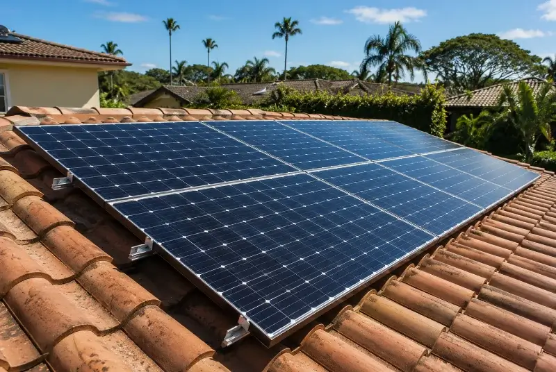 Installation de panneaux solaires à Saint-Maixent-l'École